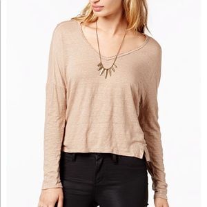 PROJECT SOCIAL T Raine Textured High-Low T-Shirt